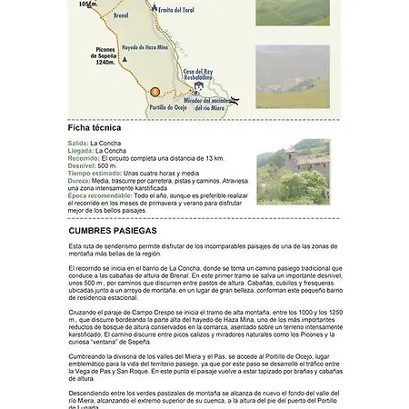 게스트하우스 La Vieja Escuela San Roque de Ríomiera
